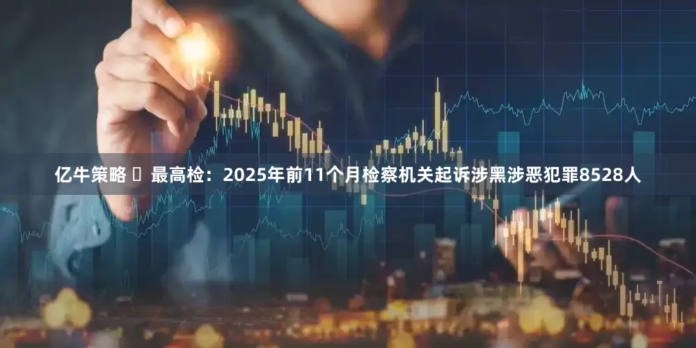 亿牛策略 ​最高检：2025年前11个月检察机关起诉涉黑涉恶犯罪8528人